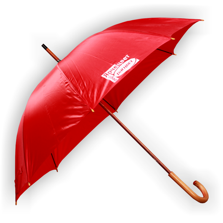 Заказать Зонт фирменный красный в Екатеринбурге