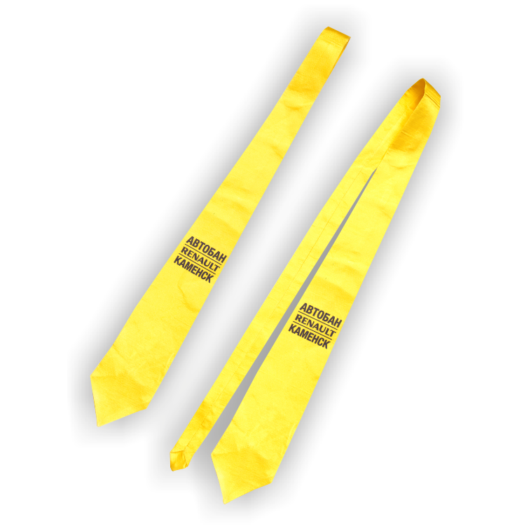 Заказать Галстук жёлтный в Екатеринбурге