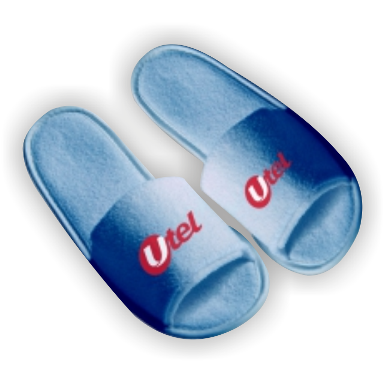 Заказать Тапочки с печатью шелкотрансфер в 2 цвета в Екатеринбурге