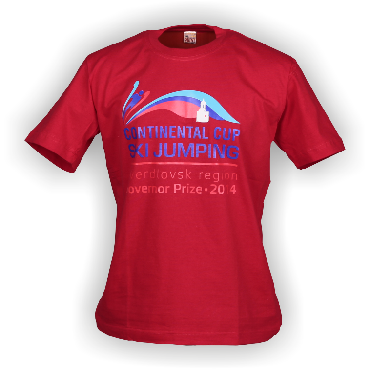 Заказать Футболка с печатью шелкография в 4 цвета в Екатеринбурге