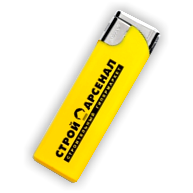 Заказать Зажигалка с логотипом компании, пьезо в Екатеринбурге