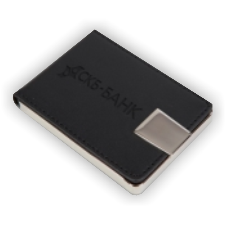 Заказать Визитница кожаная с гравировкой в Екатеринбурге