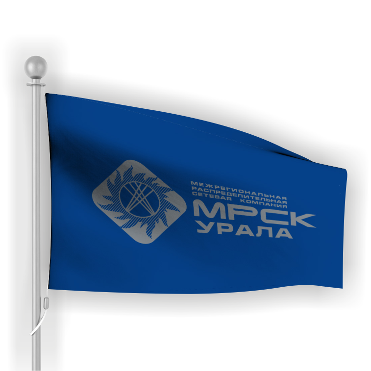 Заказать Фирменный флаг в Екатеринбурге