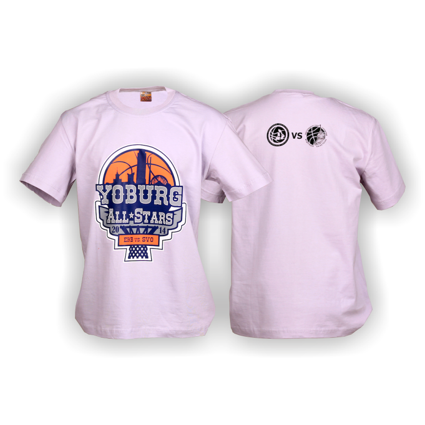 Заказать Футболка с печатью шелкография с двух сторон в Екатеринбурге