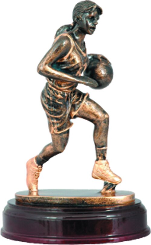 Заказать Статуэтка литая баскетбол женский (Баскетбол женский RTY 566) в Екатеринбурге
