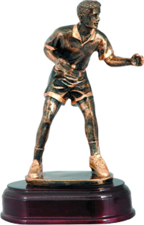 Заказать Статуэтка литая настольный тенис (Теннис настольный RST 161) в Екатеринбурге