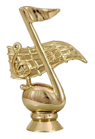 Заказать Статуэтка сувенирная пластиковая F62G, нота в Екатеринбурге