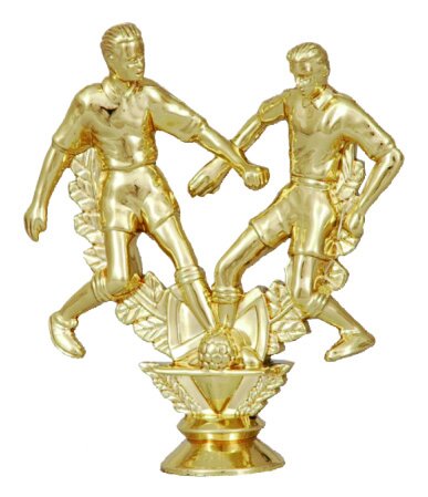 Заказать Статуэтка сувенирная пластиковая F75G, футбол, пара в Екатеринбурге
