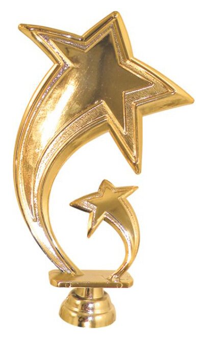 Заказать Статуэтка сувенирная пластиковая F206G, звезды в Екатеринбурге