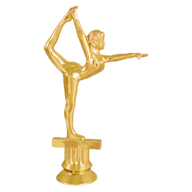 Заказать Статуэтка сувенирная пластиковая F202G, гимнастика женская в Екатеринбурге