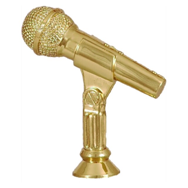 Заказать Статуэтка сувенирная пластиковая F174G, микрофон в Екатеринбурге