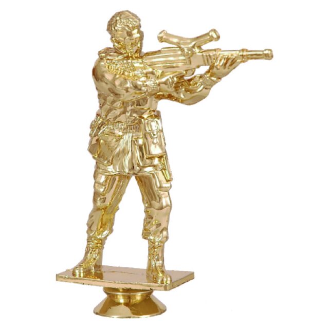 Заказать Статуэтка сувенирная пластиковая F121G, пейнтбол в Екатеринбурге