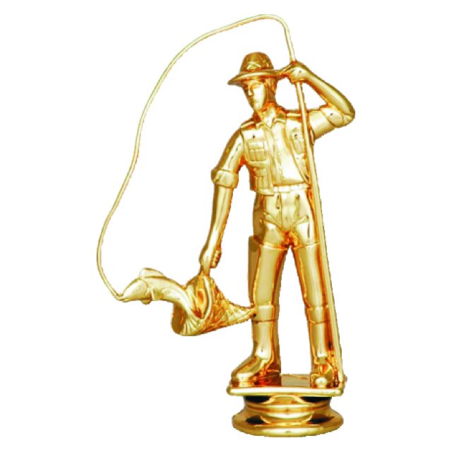Заказать Статуэтка сувенирная пластиковая F192G, рыбная ловля в Екатеринбурге