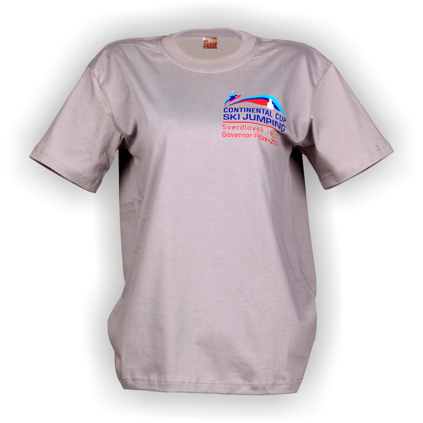 Заказать Футболка с печатью шелкография в 4 цветa в Екатеринбурге